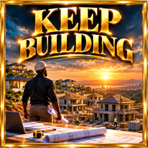 keep building golden construction vision